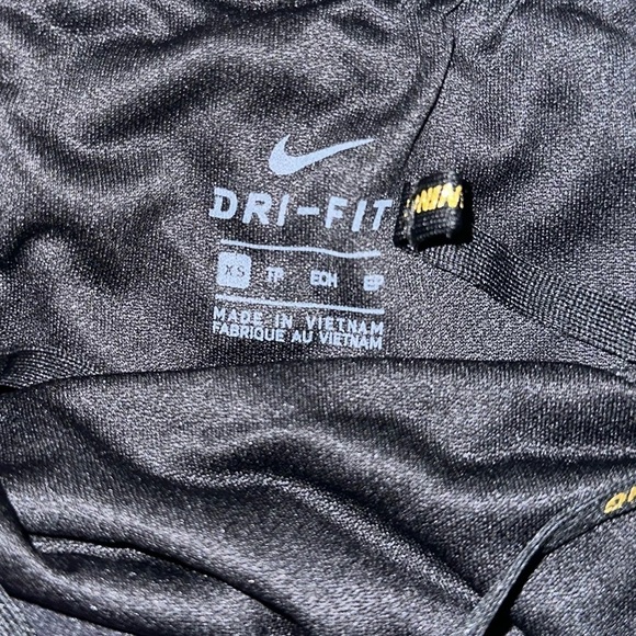 NWT Nike women’s drifit flex black and silver lined drawstring running shorts XS - Picture 5 of 12